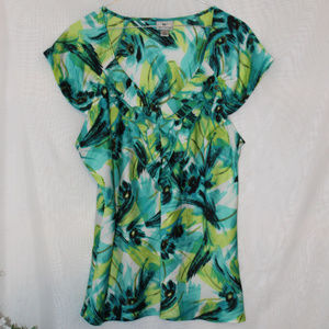 Worthington XL Tank Floral Stunning Colors